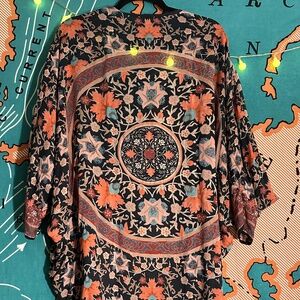 Anthropologie Mahila Mandala Kimono